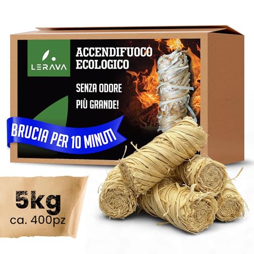 VERSATILE & AFFIDABILE – I nostri accendifuoco si adattano a molteplici utilizzi: barbecue, stufe, camini e forni a legna. Resistono all’umidità e accendono la legna anche in condizioni non ideali.