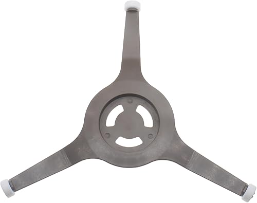 Miniatura 4 de FDXGYH Anillo giratorio para horno de microondas de triple brazo, anillo giratorio, bandeja de soporte para placa de vidrio para horno de microondas