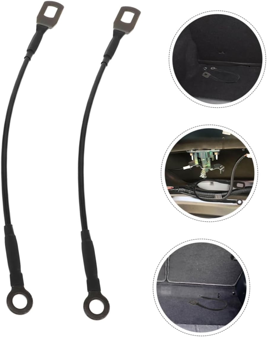 3pcs Pickup Truck Tailgate Lift Support Straps Durable Replacement Cables for Car SUV Compatibility Easy Installation for Various Vehicle Types
