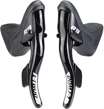 Road Bike Shifters Lever, 2X7/8/9/10/11 Speed ForShimano Derailleur Aluminum Alloy ConstructionR9