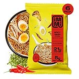 immi Spicy "Beef" Ramen, 100% Plant Based, Keto Friendly, High Protein, Low Carb, Packaged Noodle Me