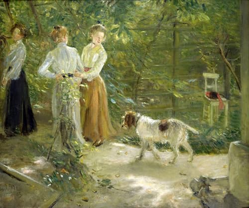 Peinture murale sur toile d'art Fritz Von Uhde impression haute définition