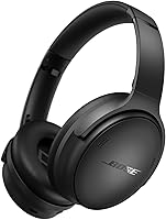 Bose QuietComfort Wireless Noise Cancelling Headphones (Renewed) - 24Hr Battery, Bluetooth Over-Ear, Black