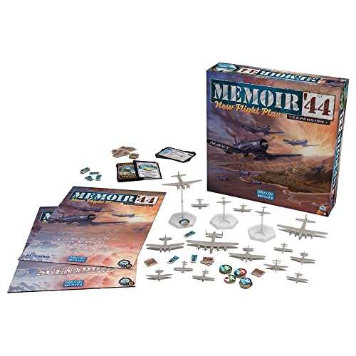 Memoir '44 New Flight Plan Board Game Expansion | Historical Miniatures Battle Game | Strategy Game For Adults & Kids | Ages 8+ | 2 Players | Avg. Playtime 30-60 Mins | Made By Days Of Wonder #TOP3