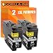 Produktbild Gorilla-Ink 2 Patronen XXL kompatibel mit Brother LC-3235XL BK | geeignet für Brother DCP-J1100DW MFC-J1300DW | Black je 128ml