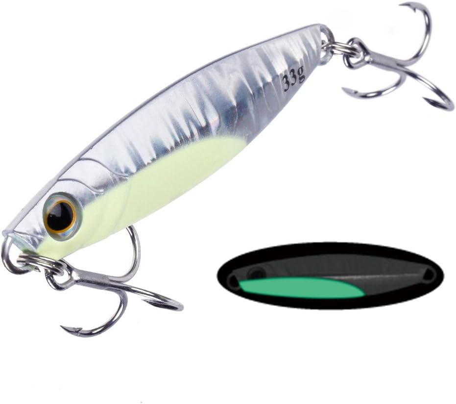 FAIGAFAIVA Xd5es Fishing Lures Jigs Spoon for Saltwater Freshwater Bass Trout Tuna Salmon