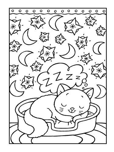 Spark Cool Cats Coloring Book (Dover Animal Coloring Books) #TOP4