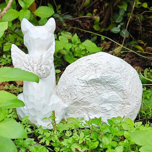 Piedras conmemorativas de ángeles para gatos para superar la pérdida 6