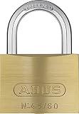 Abus 45/60, Lucchetto ad arco in ottone, 60 mm, 45/60