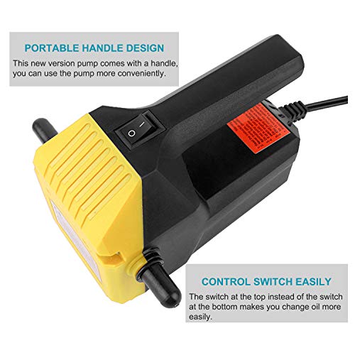 image for Lotyes Quick Oil Change Pump, DC 12V 60W Oil Diesel Fluid Pump Extract