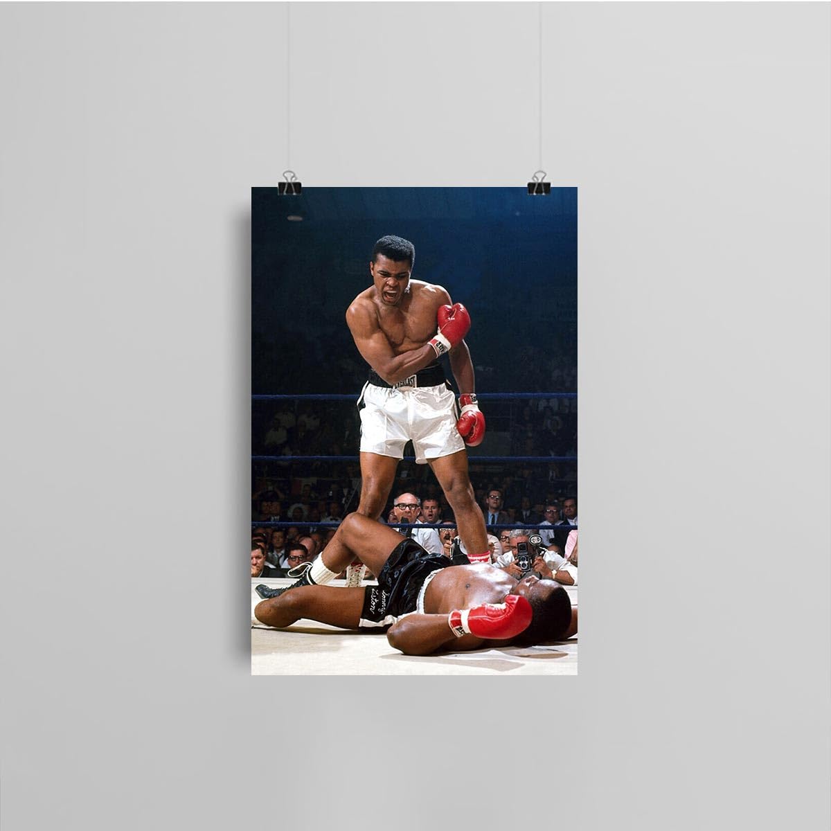 Amazon.co.jp: ボクシングマッチポスター Ali vs Liston