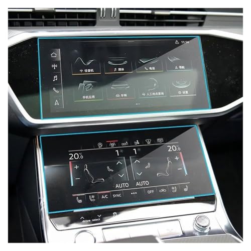 Film protection A6 système de navigation voiture pour voyages sereins 2 pièces