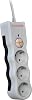Tuncmatik Tsk19009 Powersurge 3-surge Protection Plug-1050 Joule-with Cable White