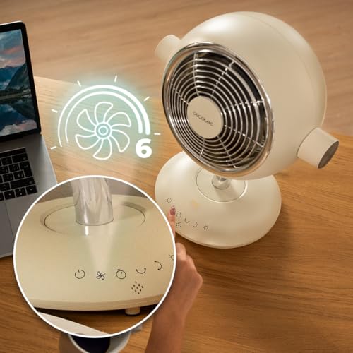 Ventilateur de table avec télécommande pour rafraîchir une pièce sans devoir se lever - 4