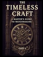 THE TIMELESS CRAFT: A MASTER’S GUIDE TO WATCHMAKING: PART 4 B0F6B1D53N Book Cover