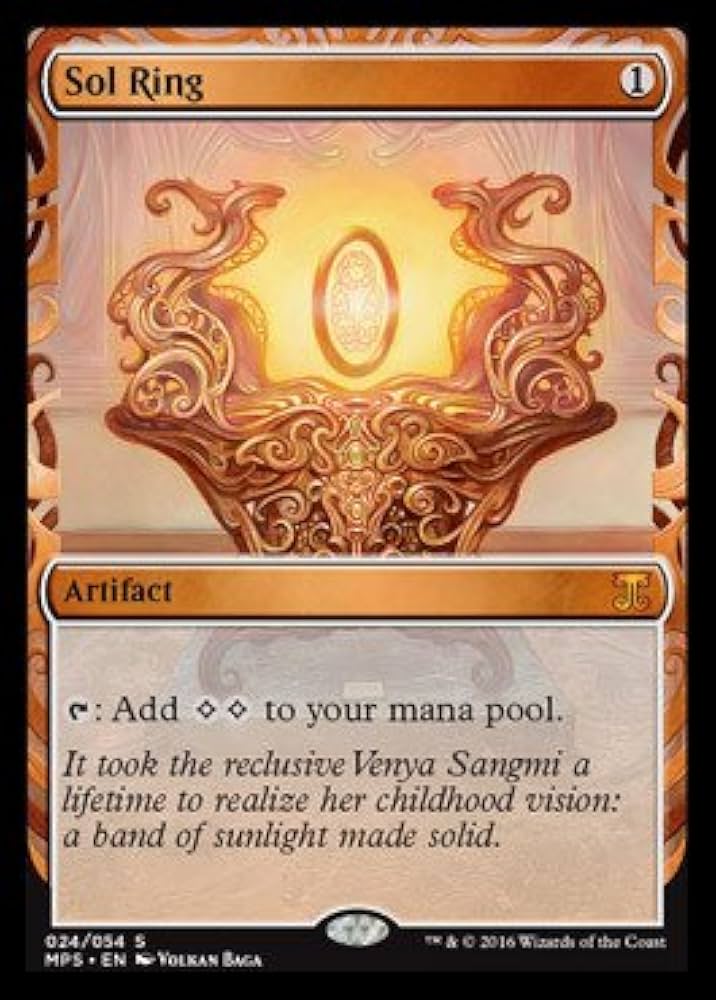 Sol Ring - マジック：ザ・ギャザリング Amazon.com: Magic The Gathering - Sol Ring (024/054