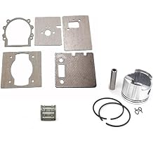 48mm 1E48F 48F Cylinder Piston Ring Full Gasket Kit Fit 6300 63cc KS865 Gas Engine Blower Earth Auger Ground Drill Replacement Parts