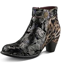 ［新品・未開封】Fabulous A Lekarka Amazon.com | Azura Spring Step Fabulosa V Collar Ankle Boots for