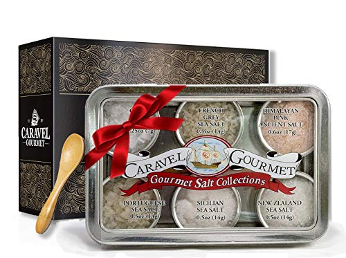 The Natural Sea Salt Sampler - 6 Flavors