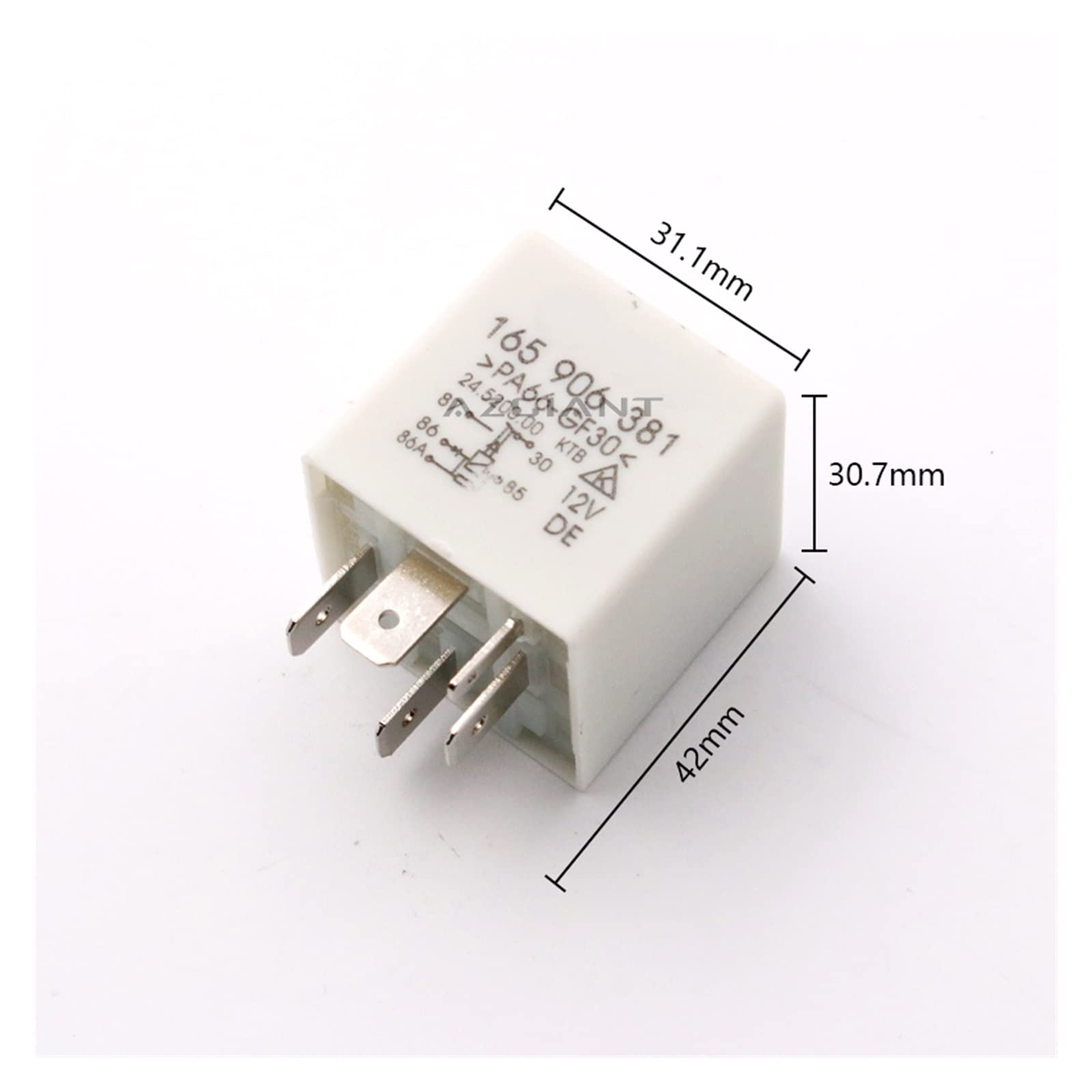 Parti di ricambio 165 906 381 Auto Relè B5 ECU 30