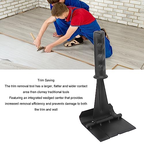 Trim Puller, Trim Removal Tool, Baseboard Removal Tool, Heavy Duty Pry Bar Home Trim Tile Removal Tool - Image 4