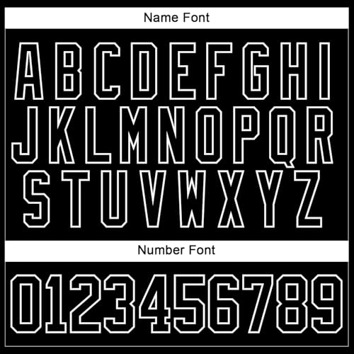 Custom Black White Hockey Jerseys for Men Women Youth Boys Girls Kids, Personalized Name Number Logos Ice Hockey Pullover Shirts, Printed Stitched Your Own Long Sleeve Lace Up Neck Sport Team Uniforms - Thumbnail 5