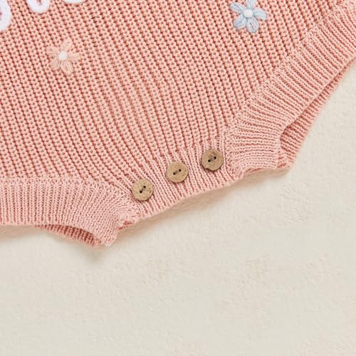 Cadeau de naissance : pull barboteuse petite sœur brodé pour bébé - 5
