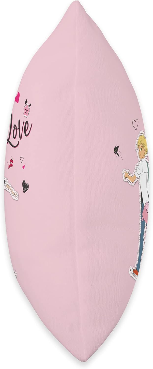Miraculous Ladybug Charming Paris True Love Throw Pillow