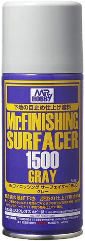 GSI Creos - B527 Mr. Finishing Surfacer 1500 Gray, Mr. Hobby