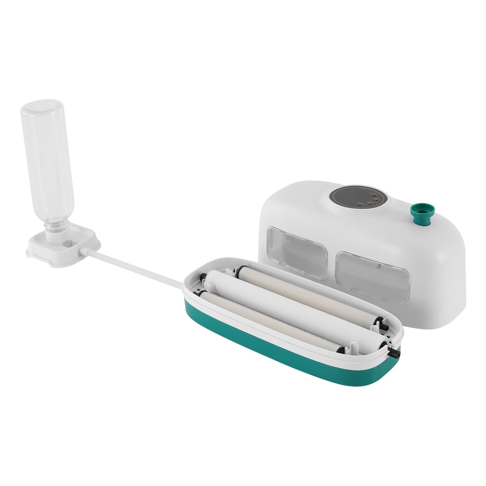 Inkubator LED, 8 jajek, 16 W, inkubator LED, wolnostojący inkubator z okienkiem, regulacją temperatury i ręcznym systemem obracania jaj, dla kur, kaczek, gęsi