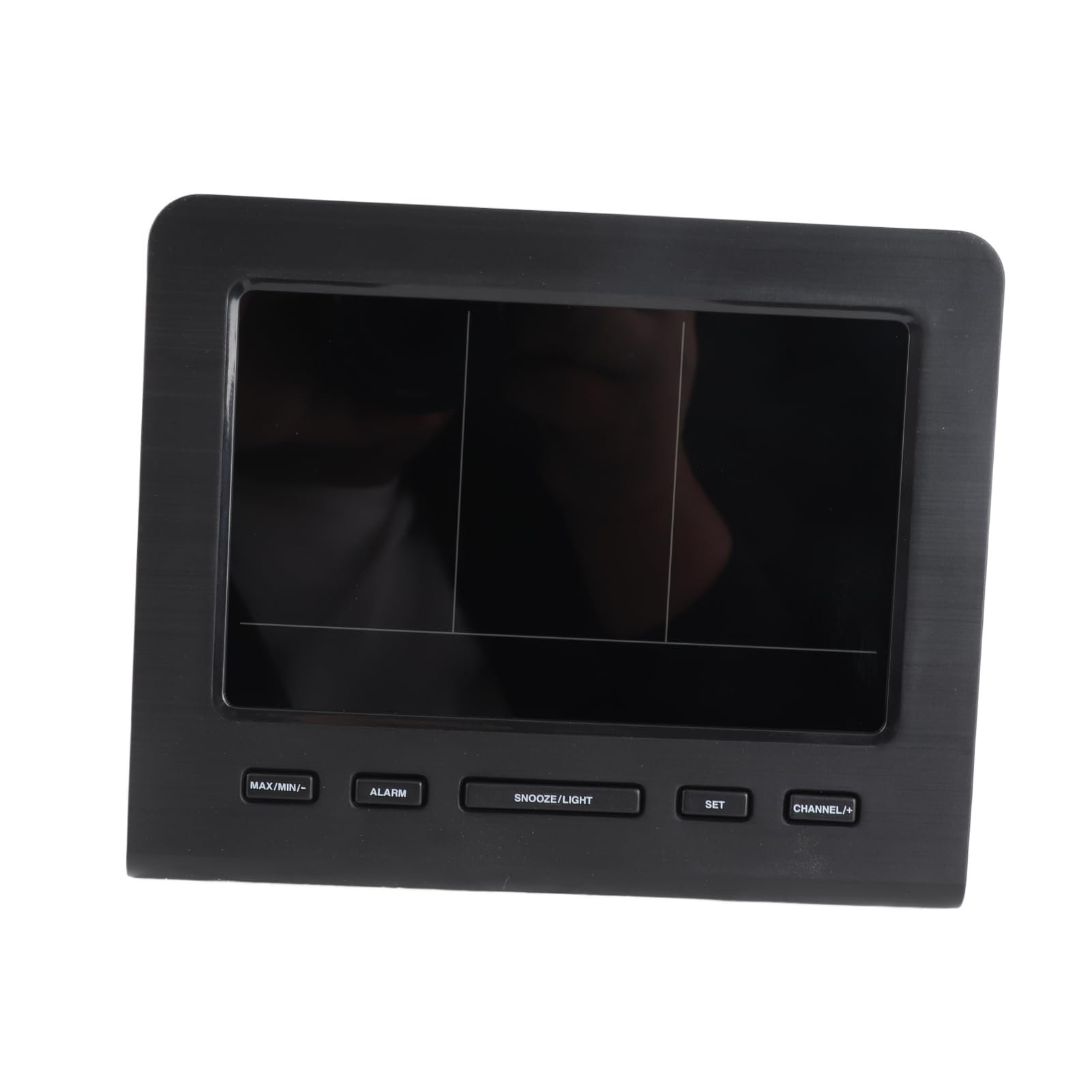 Bezprzewodowa stacja pogodowa z czujnikiem zewnętrznym i kolorowym wyświetlaczem LCD, mierzy temperaturę, wilgotność, ciśnienie powietrza, prędkość wiatru, opady deszczu i fazę