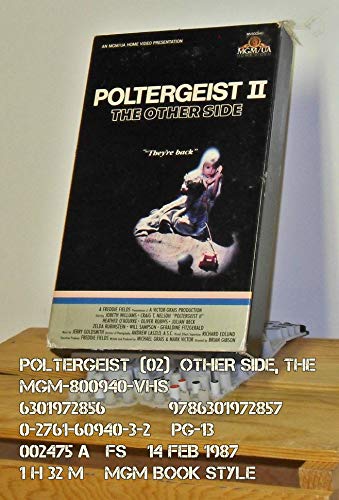 Poltergeist II: The Other Side [VHS]
