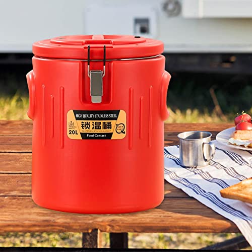 Baoblaze Balde de vinho com rolamento alto acessório de barra de três paredes balde de gelo portátil