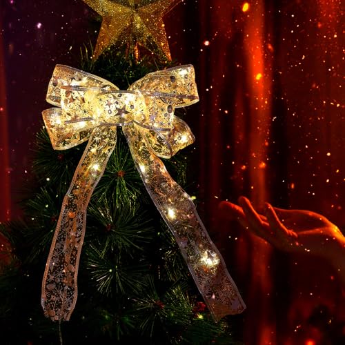 Arcos de cinta LED de Navidad Mudder con luces para decorar el árbol y guirnaldas 5
