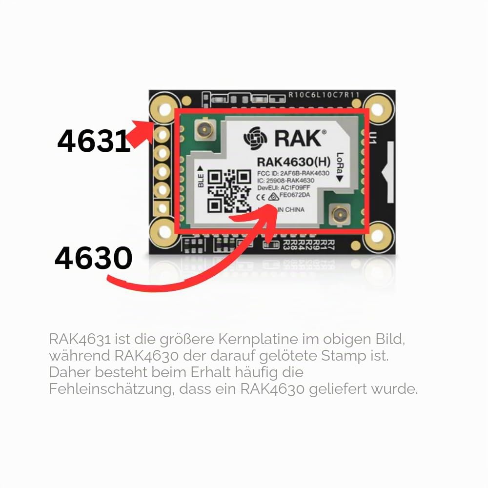 RAK Wireless WisBlock Meshtastic Starter Kit US915 Base RAK19007 + Core RAK4631