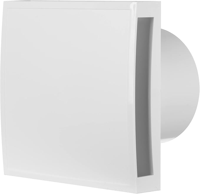 Steinberg14 White 100mm Bathroom Fan with Timer and Humidity Sensor 4