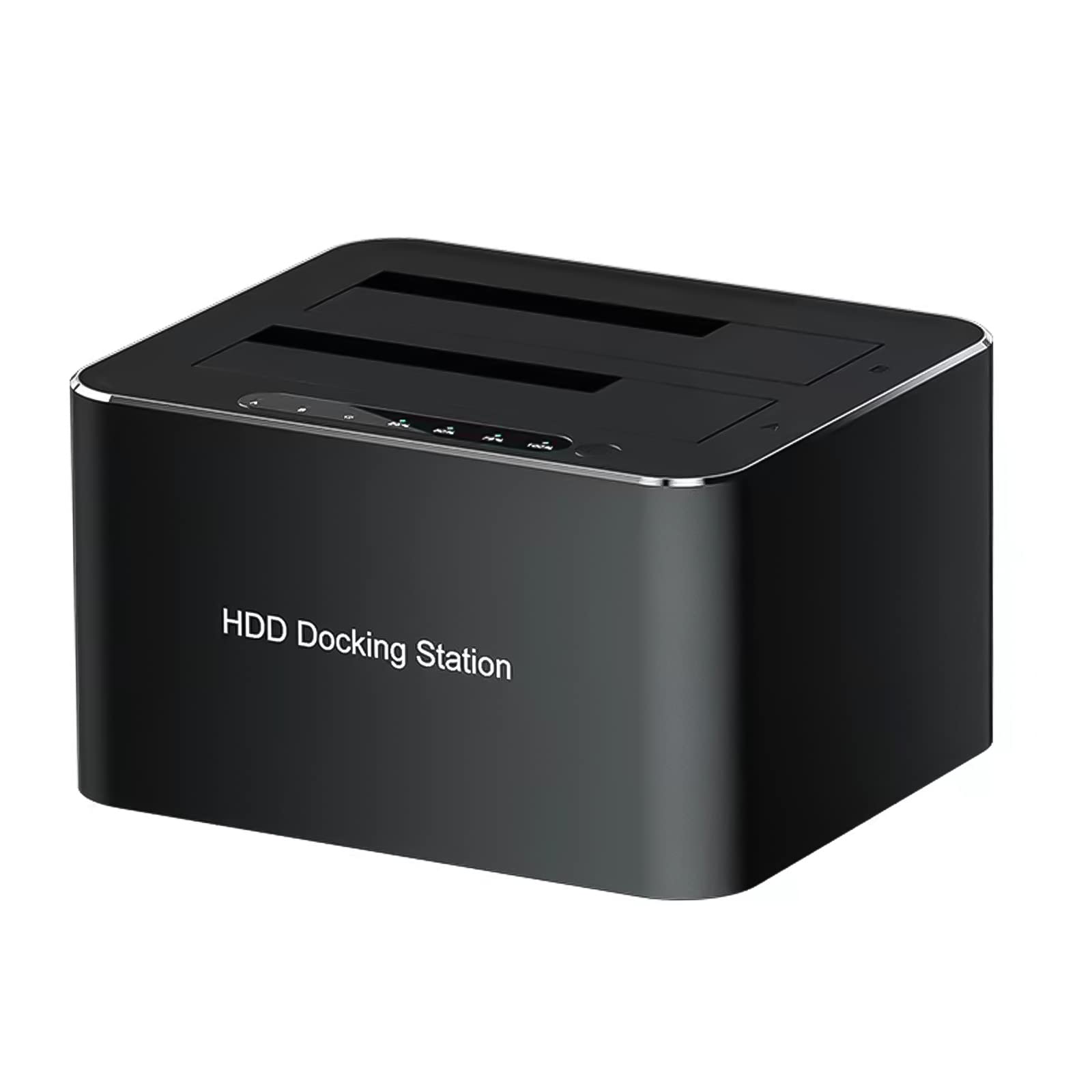 DAGIJIRD USB 3.0 żeńskie gniazdo SATA podwójny dysk twardy baza stacja dokująca mobilny dysk twardy klon offline dysk 2,5/3,5 cala