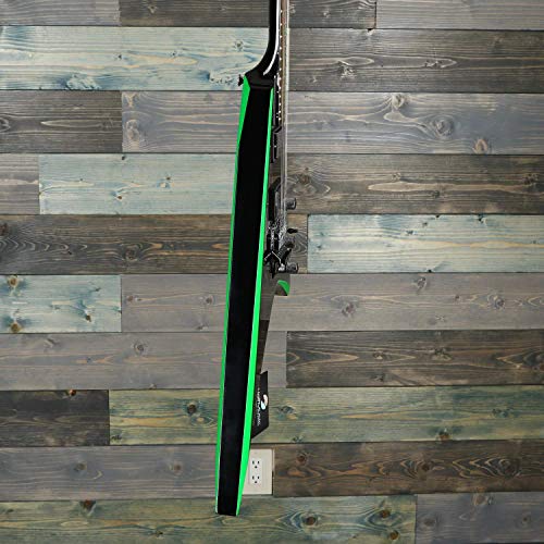 Jackson X Series Rhoads Rrx24 Electric Guitar Black With Neon Green Bevels #TOP5