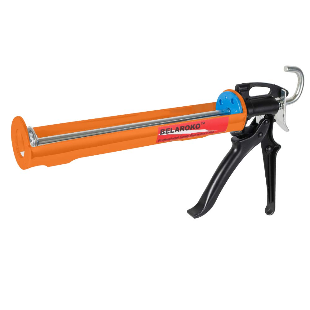 Caulking Gun 10 oz Cartridge 360degree Rotating Barrel Smooth Flow