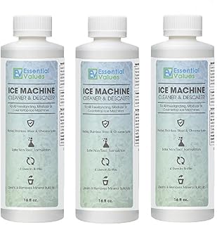 Ice Machine Cleaner 16 fl oz (3 Pack), Nickel Safe Descaler | Scale