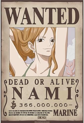 GB eye - Póster de One Piece Wanted (WANTED Nami)
