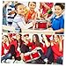 FUNOMOCYA Drum Set Marching Snare Drum with Drumsticks Strap and Gloves for Educational Musical Instrument for Rhythm Development and Concentration
