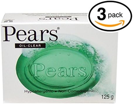 Pears Soap Oil Clear 4.4 oz bars, 3 ea