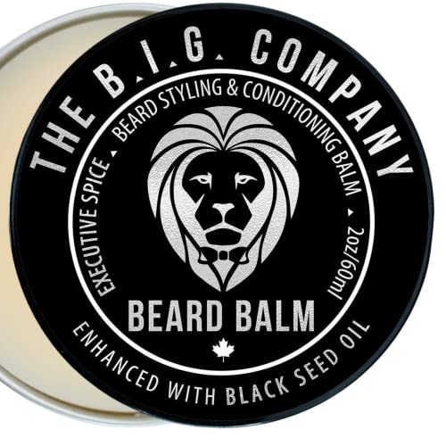 B.i.g. Company Beard Balm For Men - Light Weight Beard Wax With Good Hold, Styling, Control And Deep Conditioning Of Beard Hair - Promotes Natural Beard Growth #TOP7