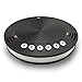 Meeteasy MVOICE1000-B Bluetooth USB Conference Speakerphone Huddle Room Conference Phone for Conference Calls via VoIP Softphone Skype Calls