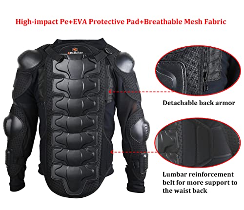 image for RIDBIKER Kids Chest Protector Motocross Dirt Bike Gear Motorcycle Full