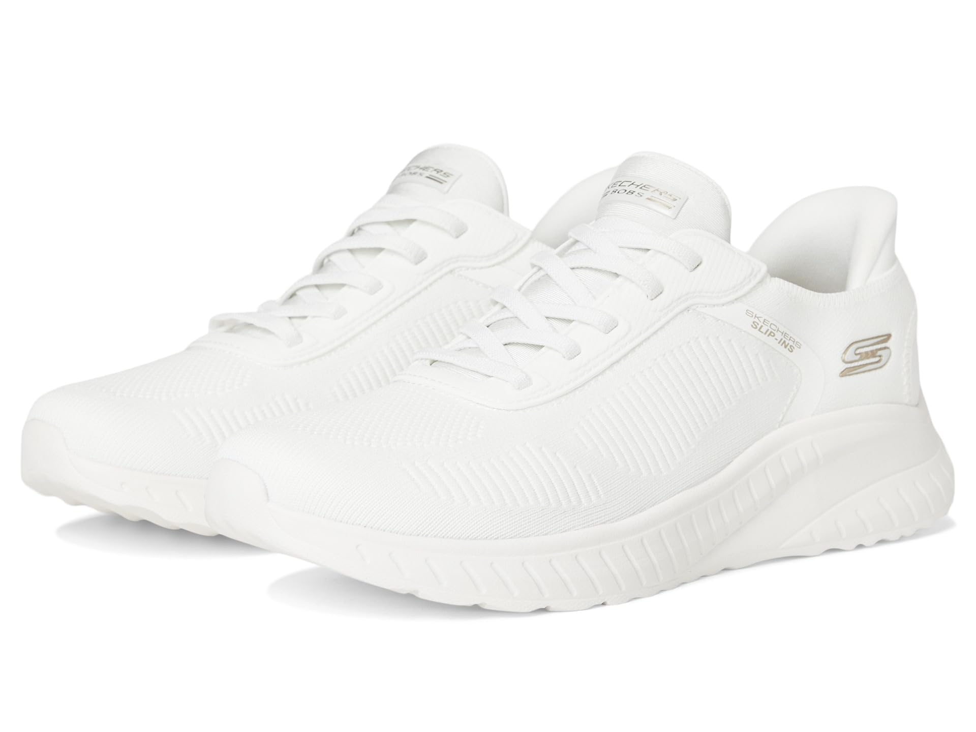 SkechersWomen's Hands Free Slip-ins Bobs Squad Chaos-Current Muse Sneaker