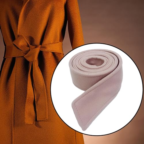 Women's Artificial Wool Overcoat Waist Belt Trench Coat Belt Wide Waist Belt Band Long Enough Lightweight Replacement Belt2