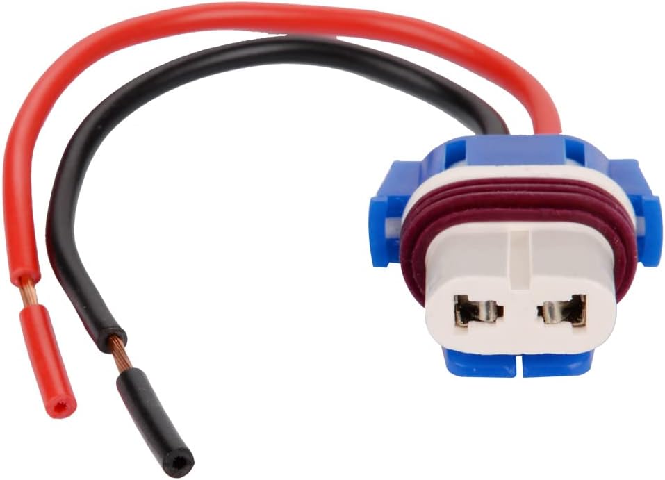 HUIQIAODS HB4 9006 Socket Ceramic Female Connector Wire Harness for Fog Light (9006 Ceramic Socket), White - Image 5