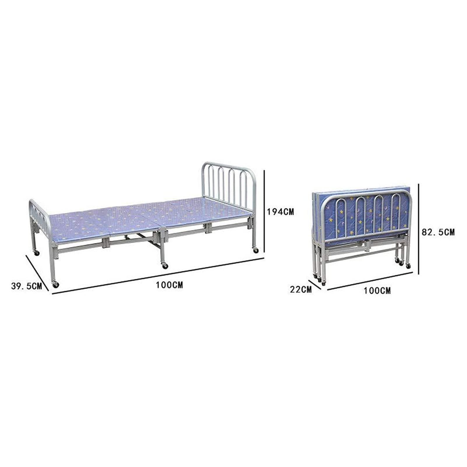 Amazon｜金属の折りたたみベッド - 多機能の折りたたみベッド